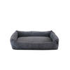 HUNDEKISSEN MILOW ANTHRAZIT - Anthrazit, KONVENTIONELL, Textil (70/49/15cm)