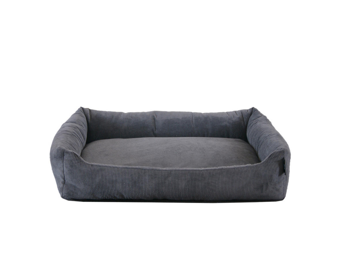HUNDEKISSEN MILOW ANTHRAZIT - Anthrazit, KONVENTIONELL, Textil (70/49/15cm)