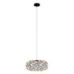 LED-HÄNGELEUCHTE Knoxville 61/150 cm   - Schwarz, Design, Kunststoff/Metall (61/150cm) - Dieter Knoll