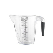 MESSBECHER - Klar/Schwarz, Basics, Kunststoff (1l) - Plast 1