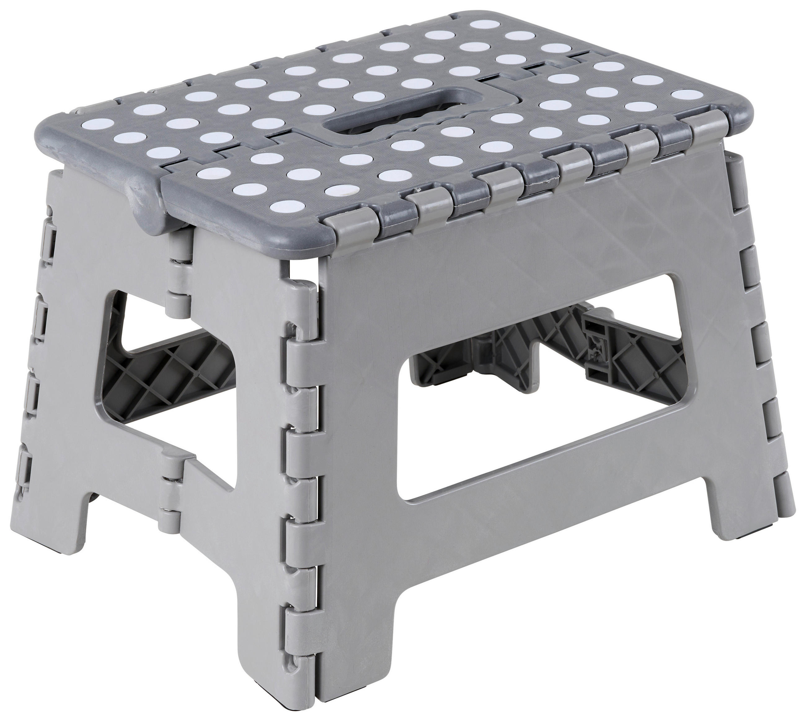 KLAPPTRITT - Grau, Basics, Kunststoff (31/22/22cm)