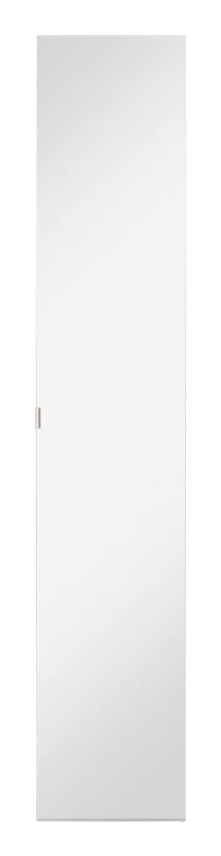 Spiegeltür Unit B: 45,3 cm Klarspiegel/Alufarben