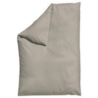 BETTDECKENBEZUG 135-140/200 cm KNITTED JERSEY Jersey  - Taupe, Basics, Textil (135-140/200cm) - Schlafgut