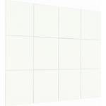 WANDSPIEGEL 15/15/0,3 cm    - Silberfarben, KONVENTIONELL (15/15/0,3cm) - Boxxx