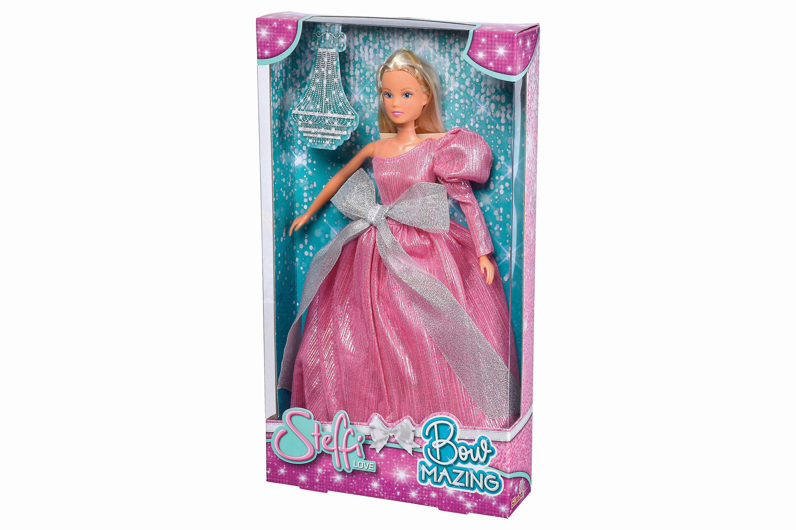 PUNČKA ZA IGRANJE - pink/večbarvno, Basics, umetna masa/tekstil (5/18/32,50cm) - Simba