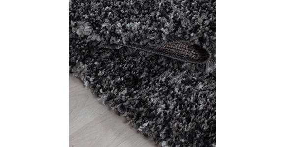 HOCHFLORTEPPICH 80 cm Enjoy Anthrazit  - Anthrazit, KONVENTIONELL, Textil (80cm) - Novel