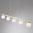 LED-HÄNGELEUCHTE - Messingfarben/Weiß, KONVENTIONELL, Glas/Kunststoff (80/150cm) LED-HÄNGELEUCHTE - Messingfarben/Weiß, KONVENTIONELL, Glas/Kunststoff (80/150cm)