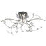 LED-DECKENLEUCHTE - Transparent/Nickelfarben, Design, Kunststoff/Metall (54/30cm) LED-DECKENLEUCHTE - Transparent/Nickelfarben, Design, Kunststoff/Metall (54/30cm)