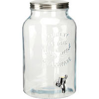 DÁVKOVAČ NÁPOJOV   - priehľadné, Basics, sklo (18.5/18.5/31cm)