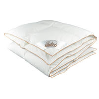 DAUNENDECKE  Ella  200/200 cm   - Weiß/Kupferfarben, Basics, Textil (200/200cm) - RIBECO