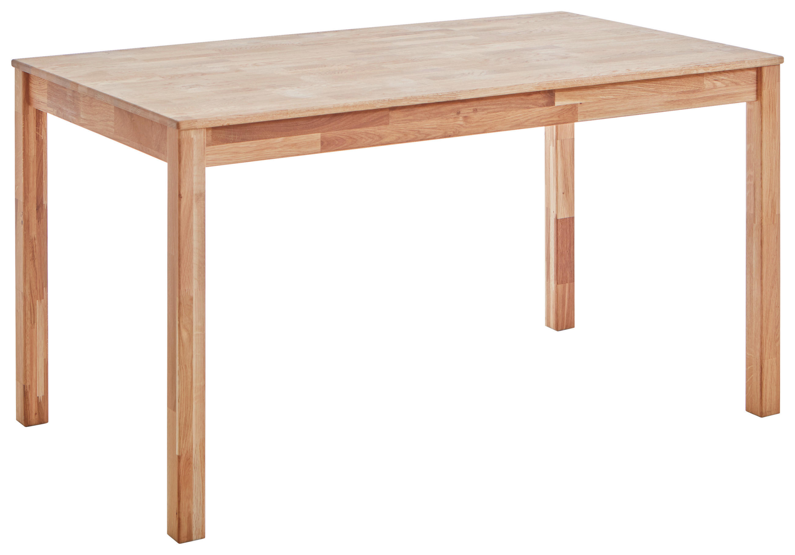 JEDILNA MIZA, hrast barve hrasta  - barve hrasta, Konvencionalno, les (140/74/80cm) - Carryhome