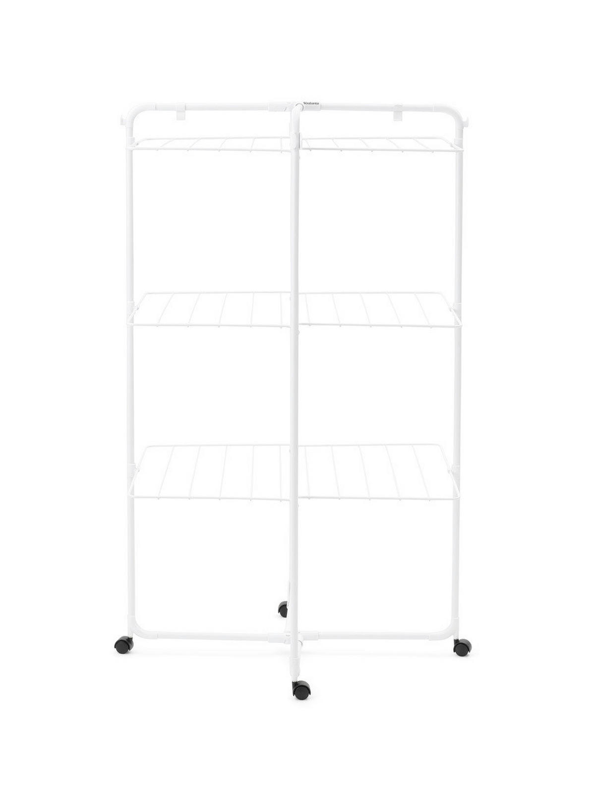 VERTIKALNA SUŠILICA ZA VEŠ - bela, Osnovno, metal (76,2/73,7/125,6cm) - Brabantia