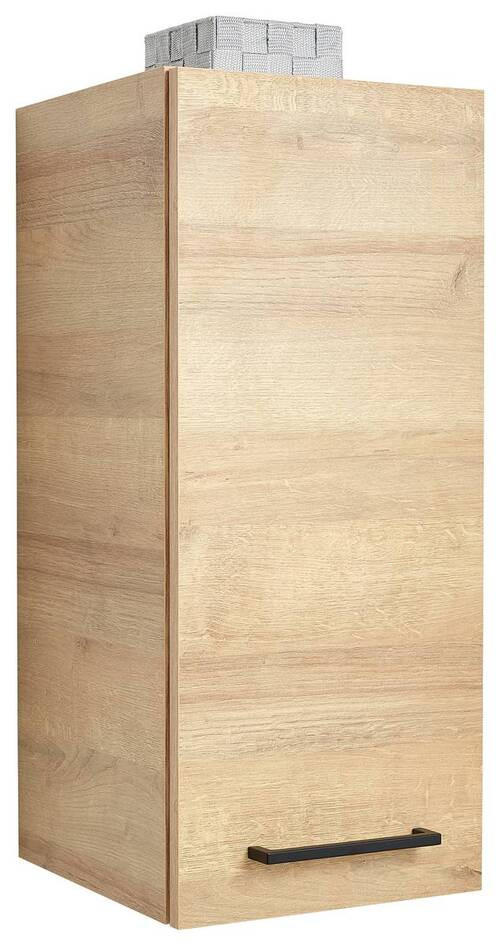 HÄNGESCHRANK 30/70/32,5 cm  - Eichefarben/Schwarz, MODERN, Glas/Holzwerkstoff (30/70/32,5cm) - Pelipal