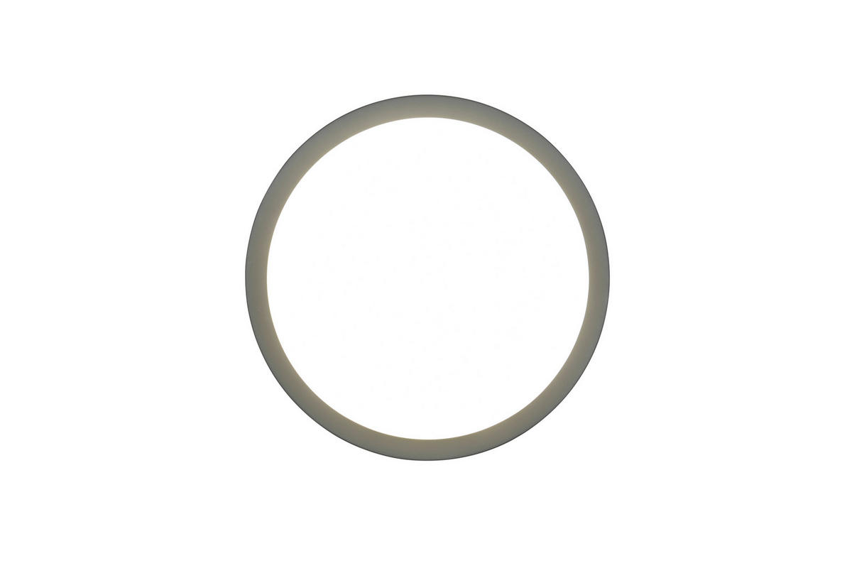 AUßENDECKENLEUCHTE 30/5,7 cm   - Anthrazit/Weiß, Basics, Kunststoff/Metall (30/5,7cm)