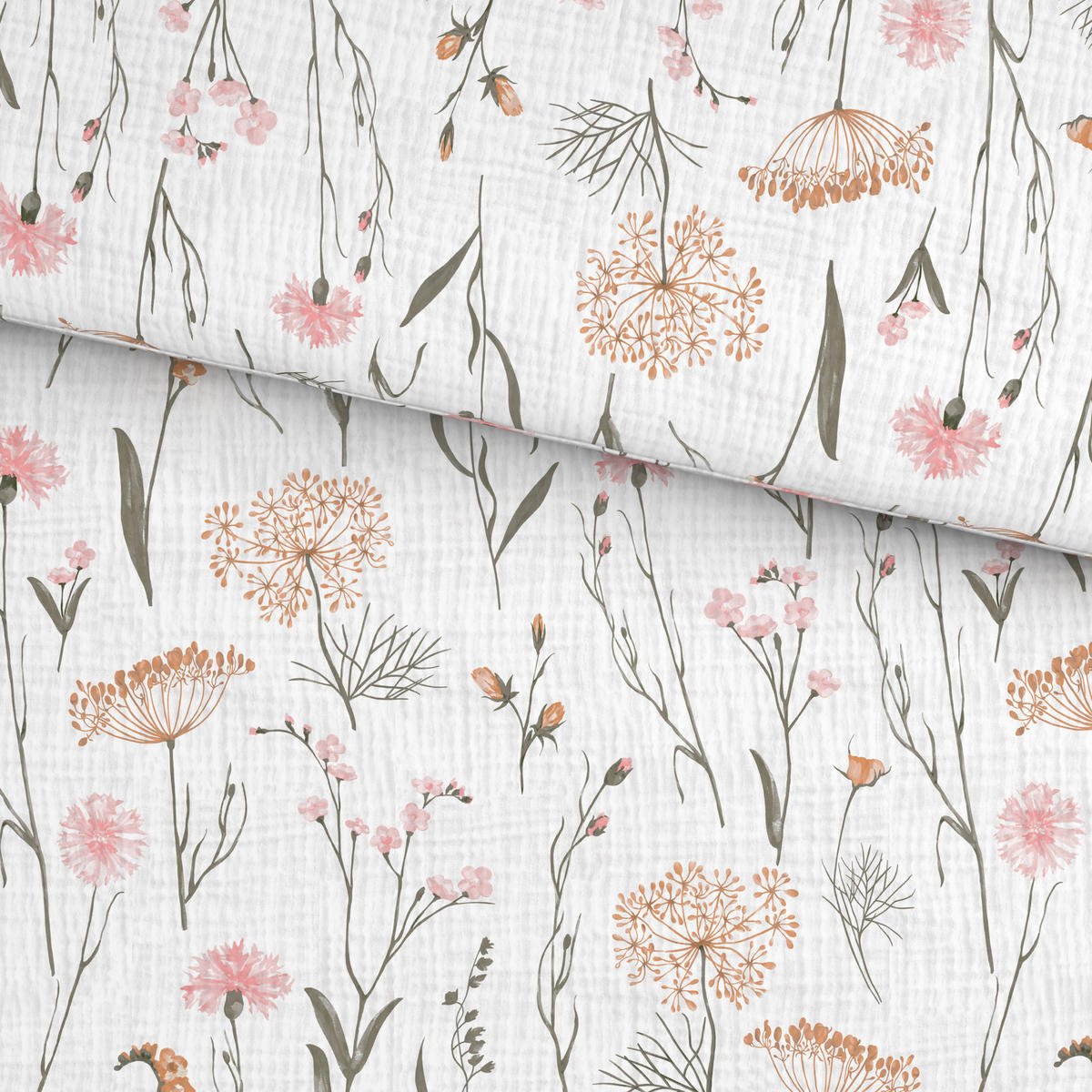 BETTWÄSCHE Musselin 140/200 cm  - Multicolor, LIFESTYLE, Textil (140/200cm) - Esposa