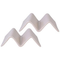 SERVIERSCHALENSET 2-teilig Streat Food  14,5/10,5 cm  - Creme, Basics, Keramik (14,5/10,5cm) - Creatable
