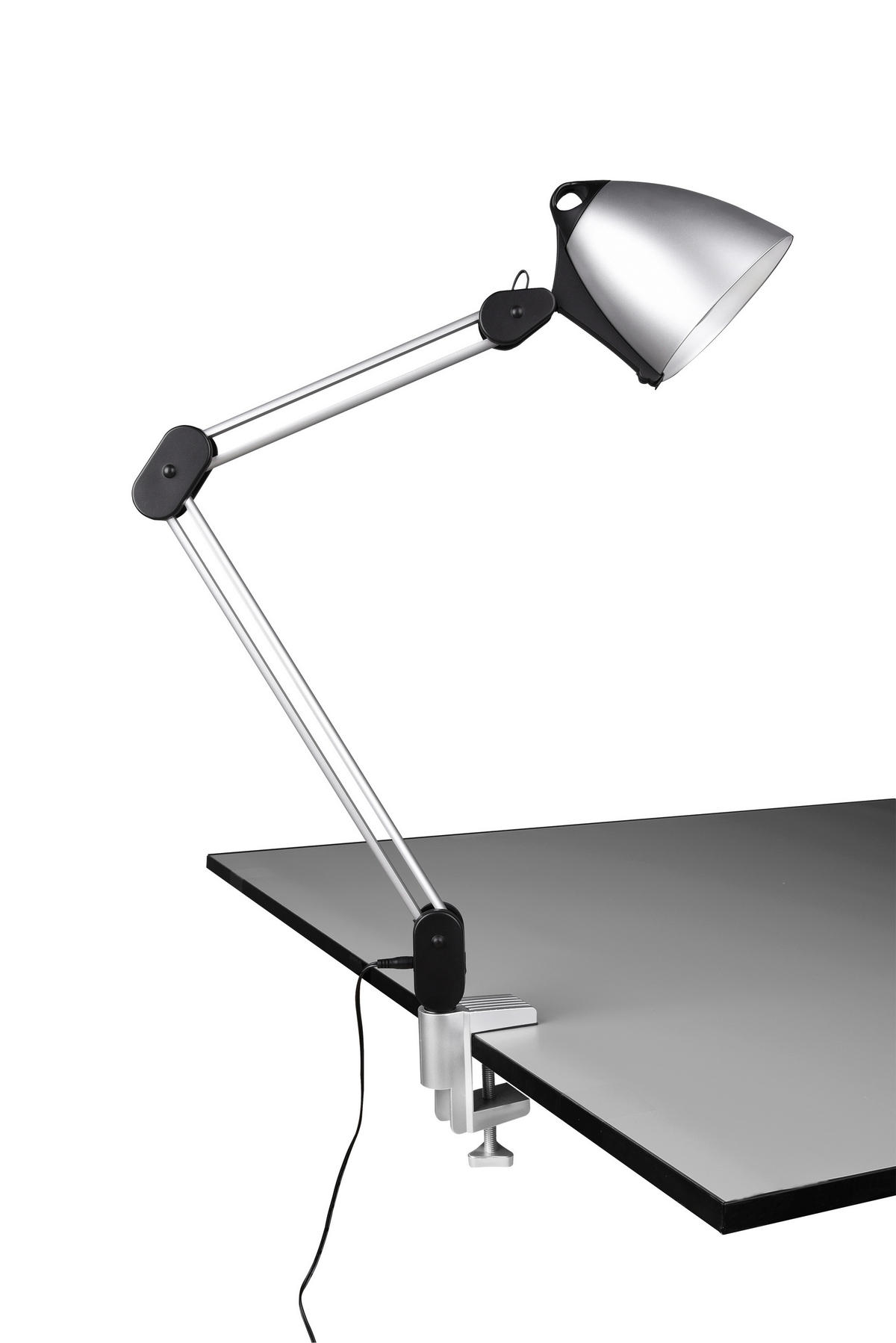 NAMIZNA LED-SVETILKA  Nadal 19,00/57,0/46,00 cm            - črna/barve titana, Basics, umetna masa (19,00/57,0/46,00cm)