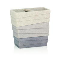 DRŽAČ ČETKICE ZA ZUBE  braon, bež  plastika  - braon/bež, Konvencionalno, plastika (10/10/6cm) - Kela