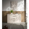 SIDEBOARD  in 135/90/40 cm  - Kaschmir/Schwarz, Basics, Holzwerkstoff/Kunststoff (135/90/40cm) - Carryhome