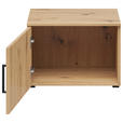 AUFSATZSCHRANK 50/35/40 cm   - Schwarz/Eiche Artisan, MODERN, Holzwerkstoff/Kunststoff (50/35/40cm) - Carryhome