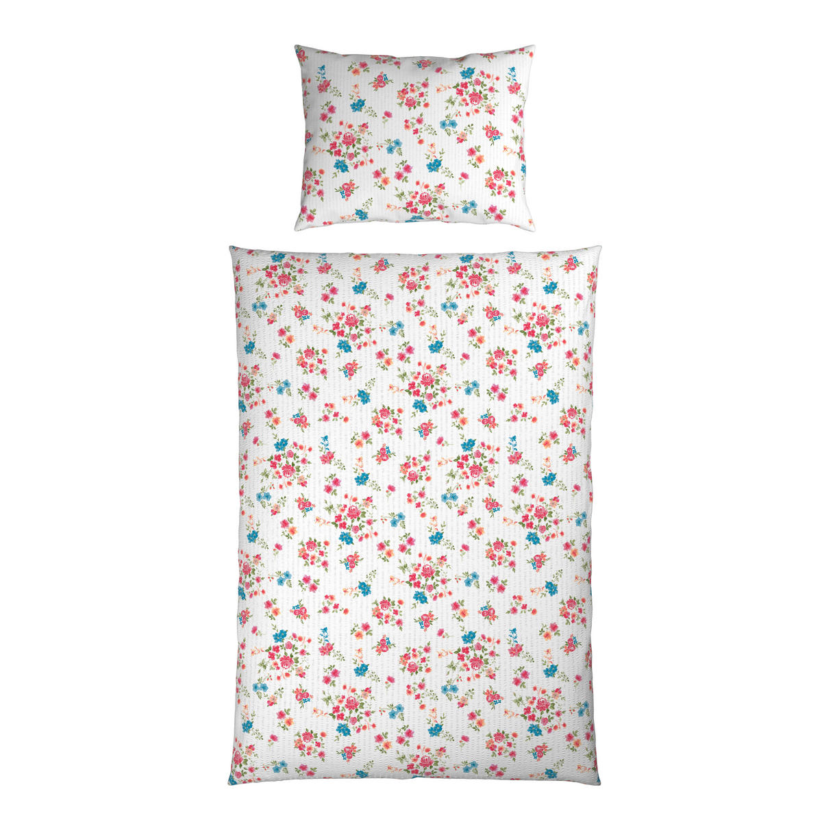 BETTWÄSCHE Seersucker 140/200 cm  - Multicolor, KONVENTIONELL, Textil (140/200cm) - Esposa