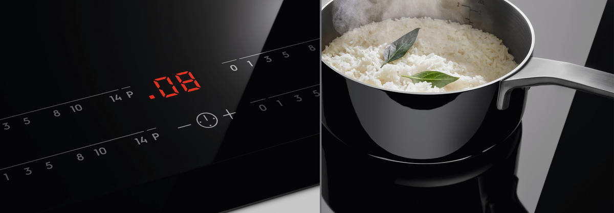 INDUKTIONSKOCHFELD LIV834I  - Schwarz, Basics, Glas (58,0/4,4/51,0cm) - Electrolux