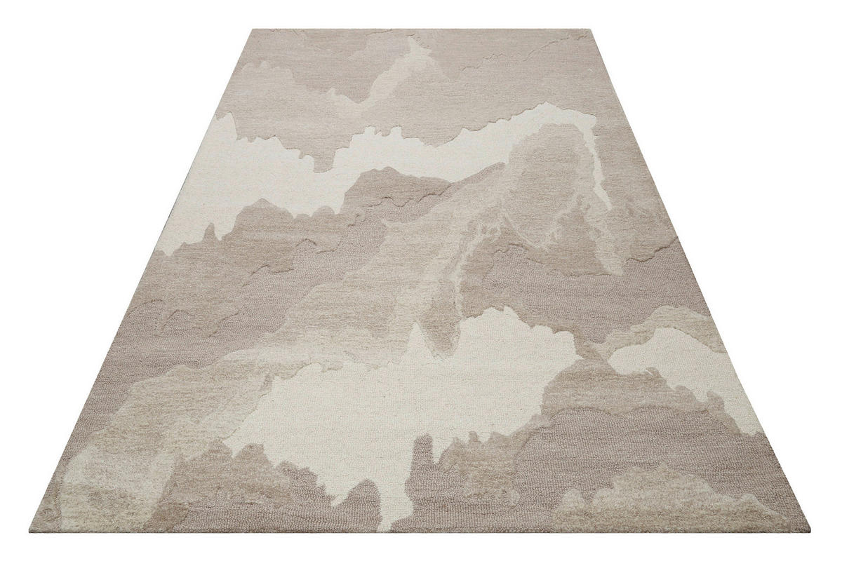 WEBTEPPICH 160/230 cm Carlo Creme, Ecru  - Ecru/Creme, Design, Textil (160/230cm) - Esprit