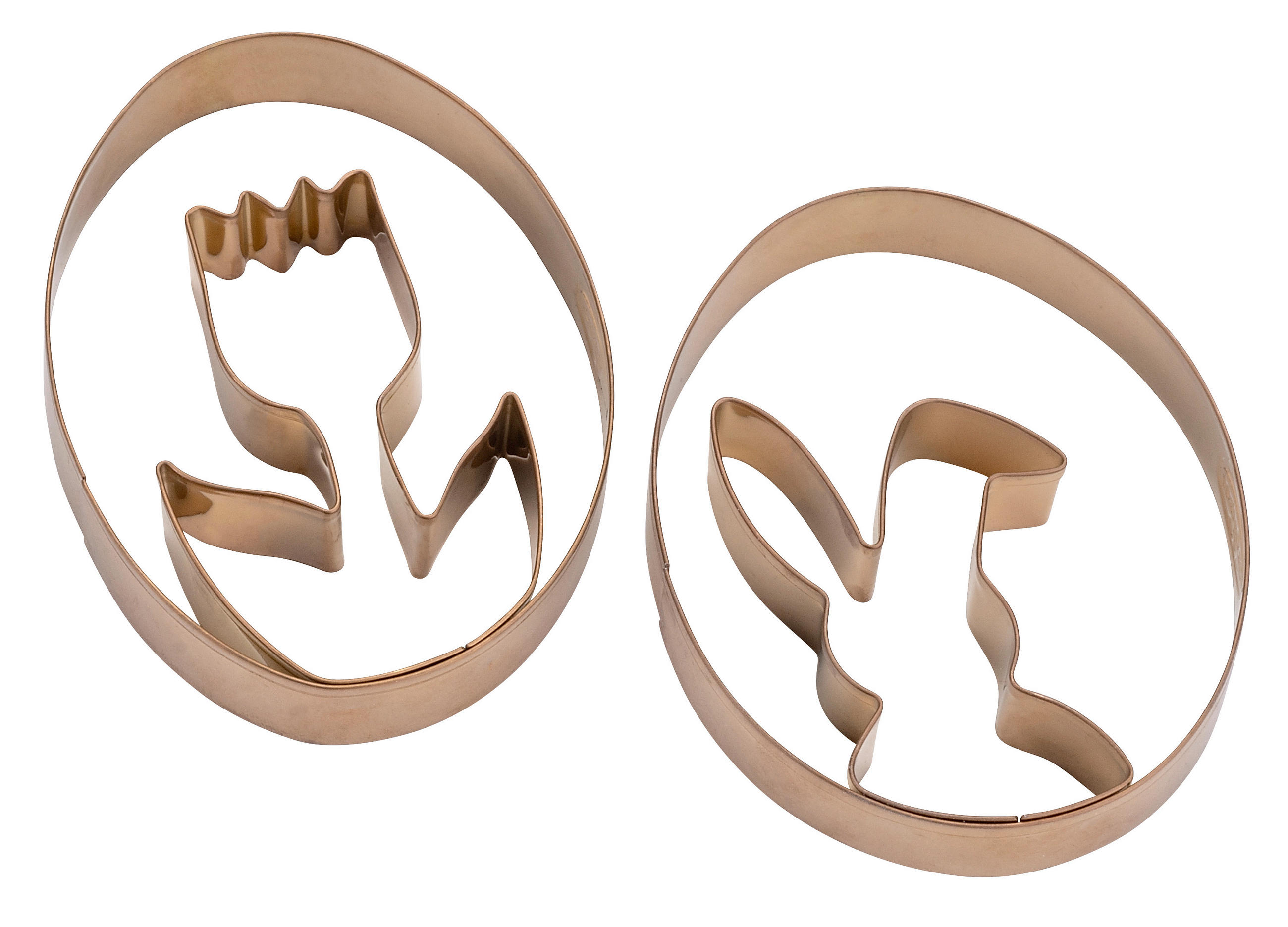 AUSSTECHFORM - Kupferfarben, Trend, Metall (9cm) - Dr.Oetker