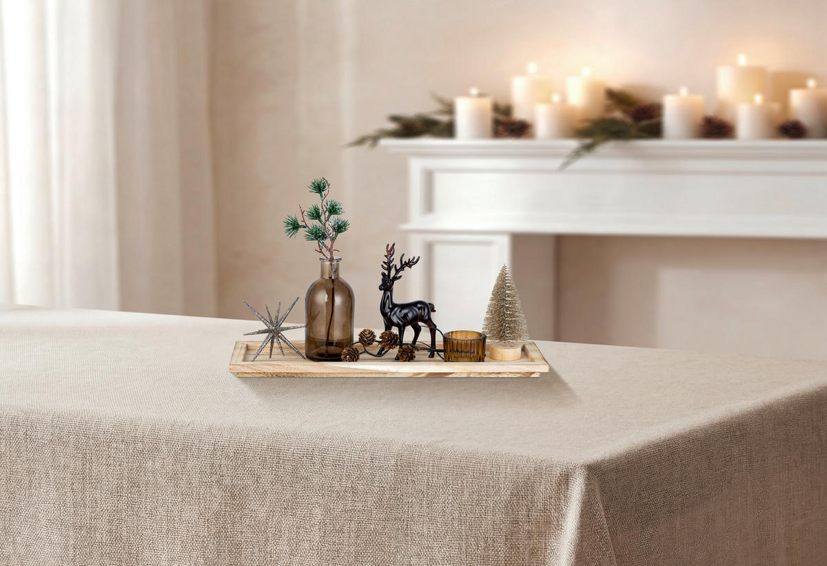 TEAMÉCSESTARTÓ SZETT - többszínű, Lifestyle, műanyag/üveg (40/12,5/14,5cm) - X-Mas