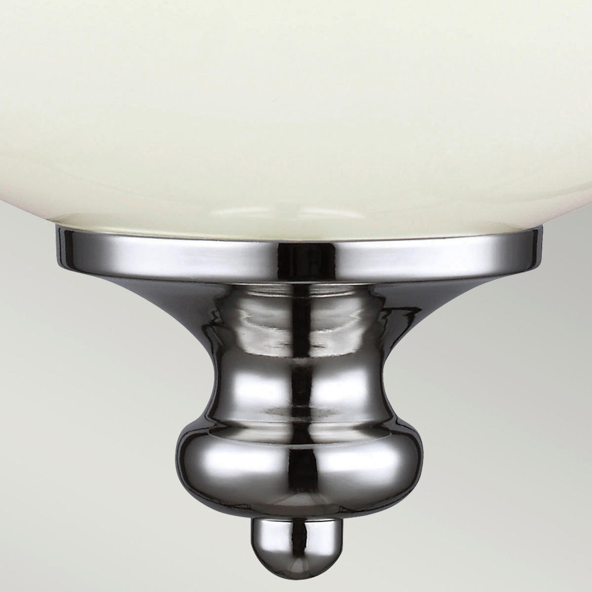 HÄNGELEUCHTE Elstead Parkman 21.6/53  cm   - Nickelfarben, KONVENTIONELL, Glas/Metall (21.6/53 cm) - Elstead Lighting