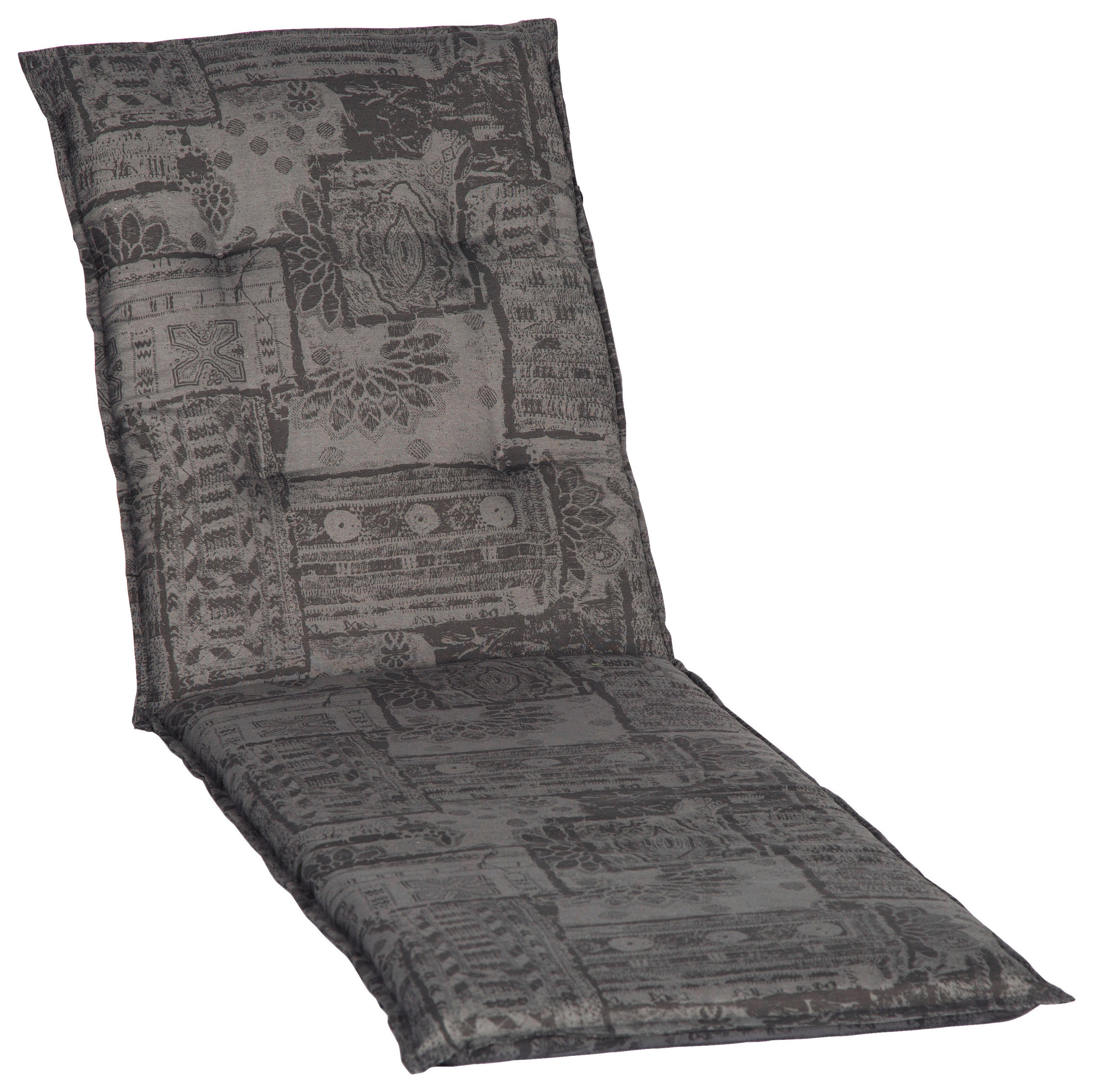 Auflage Für Liege Genf 193x60x5 Cm Grau / Anthrazit