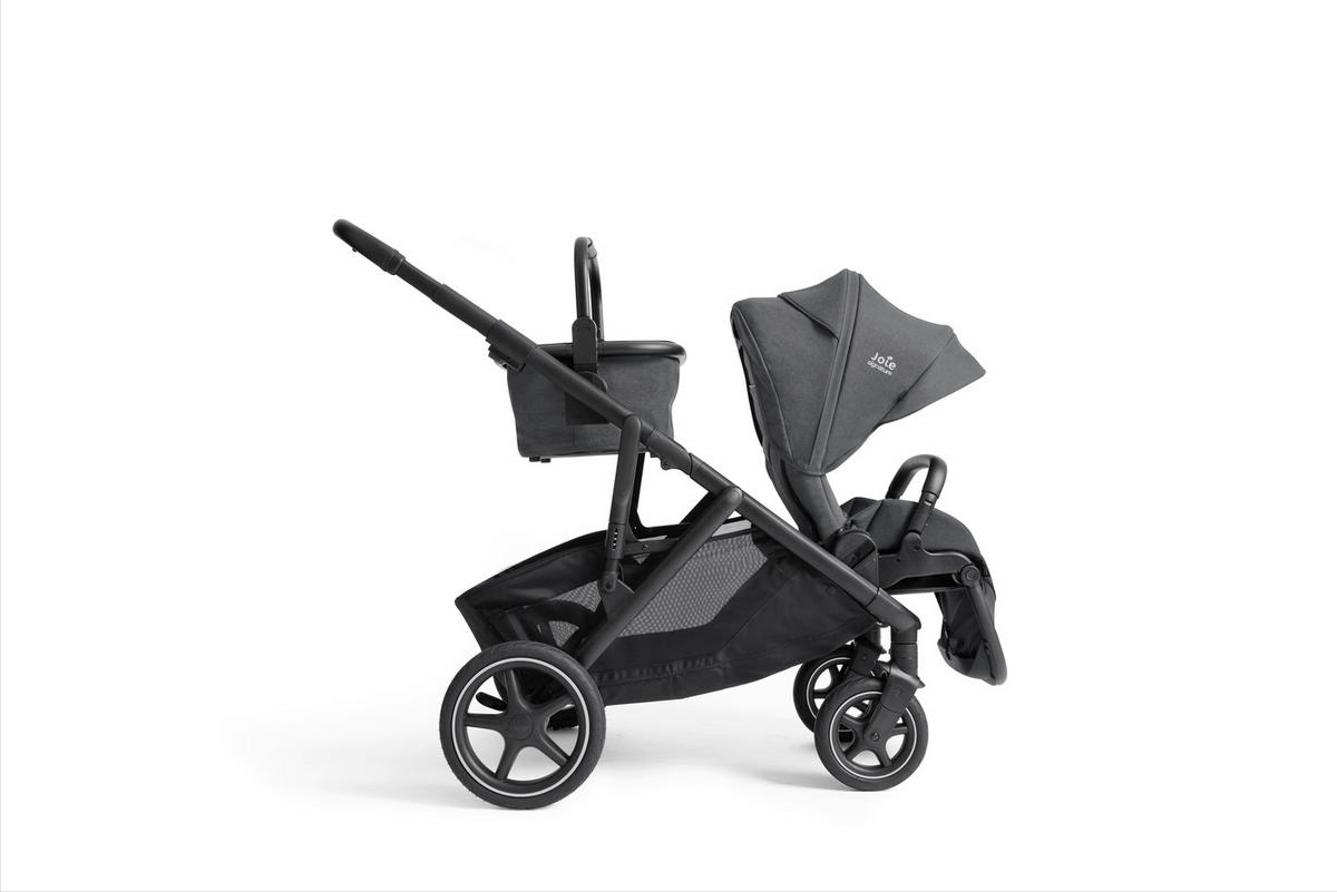KINDERWAGENSET  Versiti 4in1  Ebony  - Blaugrau/Schwarz, Basics, Textil/Metall (64/109/114cm) - Joie
