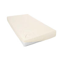 SPANNLEINTUCH 190/200 cm Jersey  - Ecru, Basics, Textil (190/200cm)