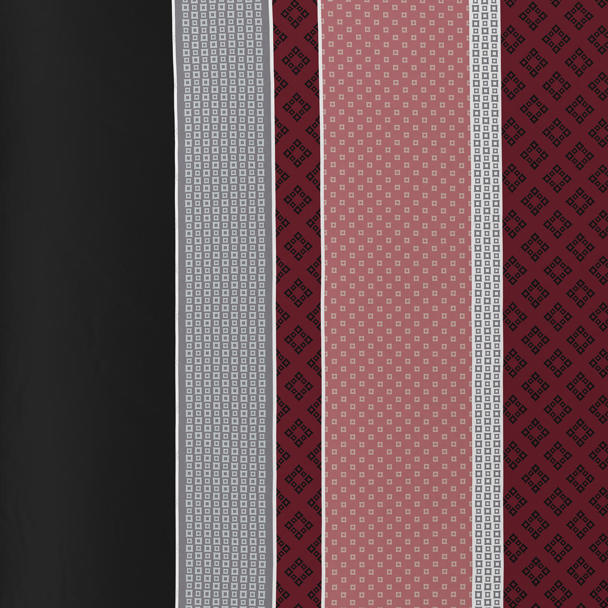 POSTELJINA KISTA 140/200 cm saten bobica  - bobica, Dizajnerski, tekstil (140/200cm) - Novel