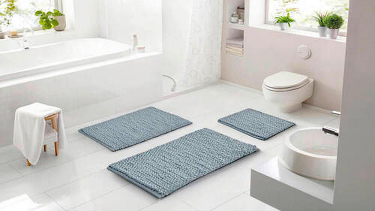 BIDET-VORLEGER Grün 50/60 cm  - Grün, Basics, Kunststoff/Textil (50/60cm) - Esposa