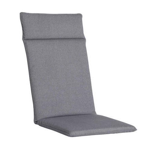 SESSELAUFLAGE in Grau Uni  - Grau, Basics, Textil (50/5/120cm)