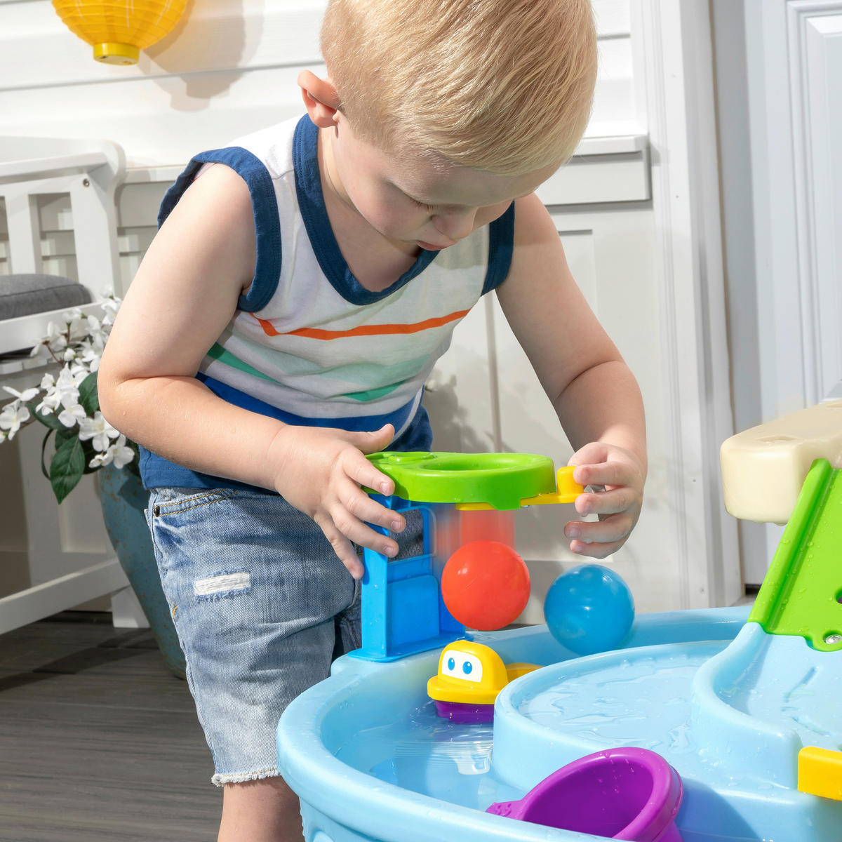BALLSPIELTISCH BUDDIES CENTER Multicolor  - Multicolor, KONVENTIONELL, Kunststoff (92,7/92,7/69,2cm)