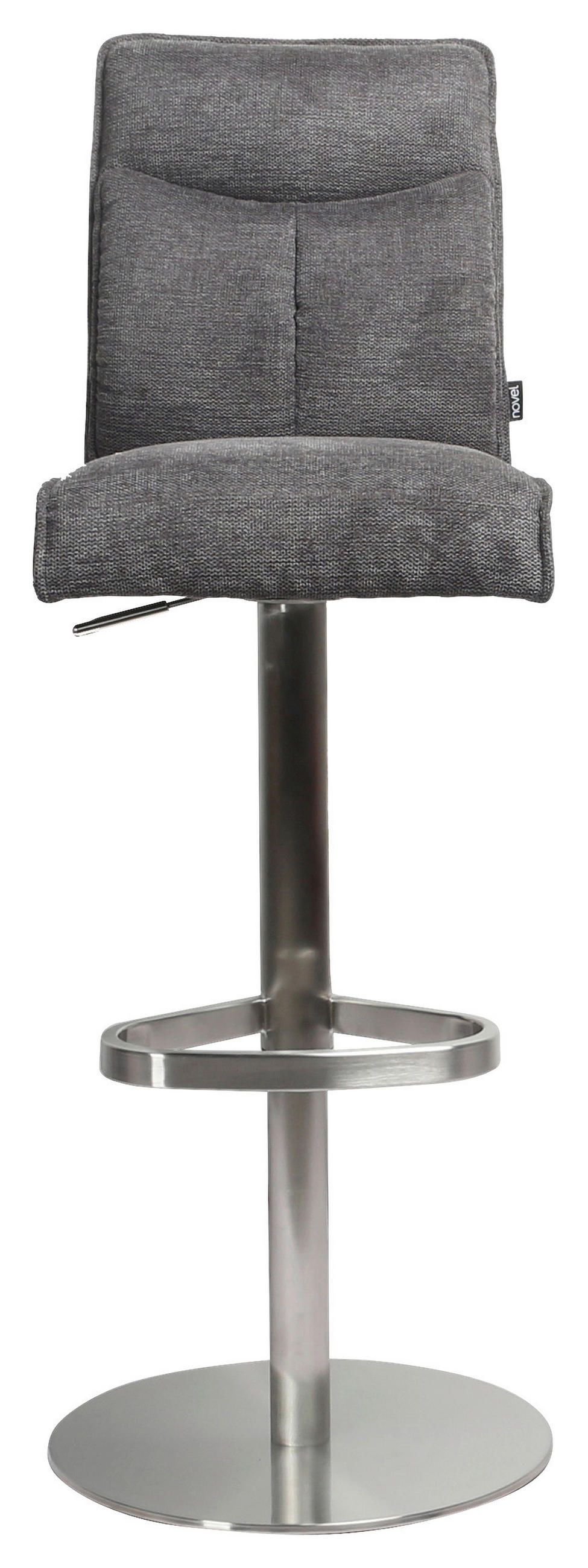 BARPALL i grå, stålfärgad  - stålfärgad/grå, Design, metall/textil (38/117/52cm) - Novel