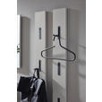 GARDEROBE 4-teilig  in 150/199/40 cm  - Kaschmir/Eichefarben, Design, Holzwerkstoff (150/199/40cm) - Voleo