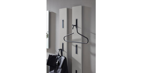 GARDEROBE 4-teilig  in 150/199/40 cm  - Kaschmir/Eichefarben, Design, Holzwerkstoff (150/199/40cm) - Voleo