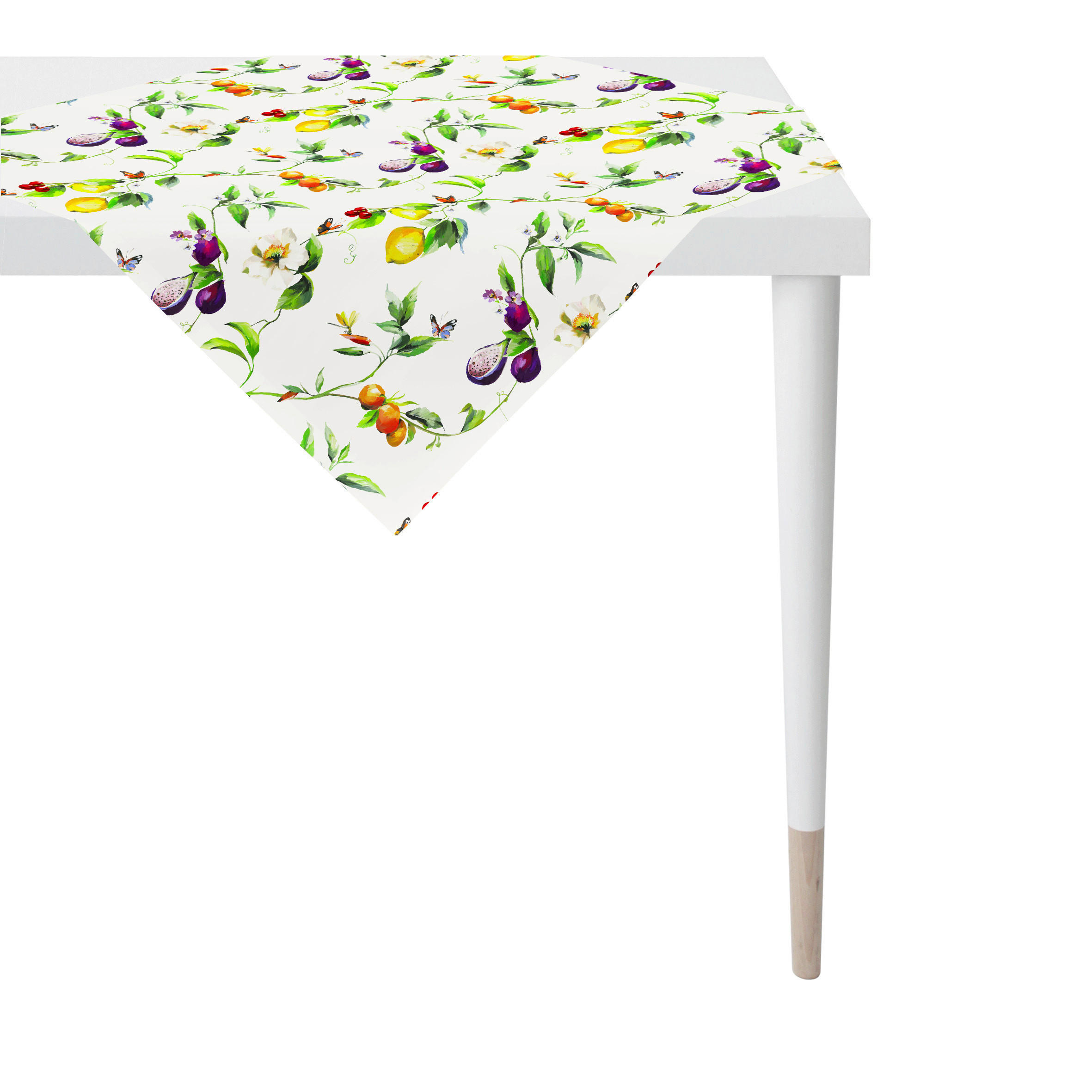TISCHDECKE 85/85 cm  - Multicolor/Weiß, Basics, Textil (85/85cm) - Novel