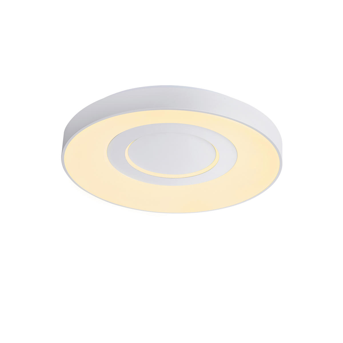 LED-DECKENLEUCHTE Halyna 39,5/5,5 cm   - Weiß, Design, Metall (39,5/5,5cm) - Nordlux
