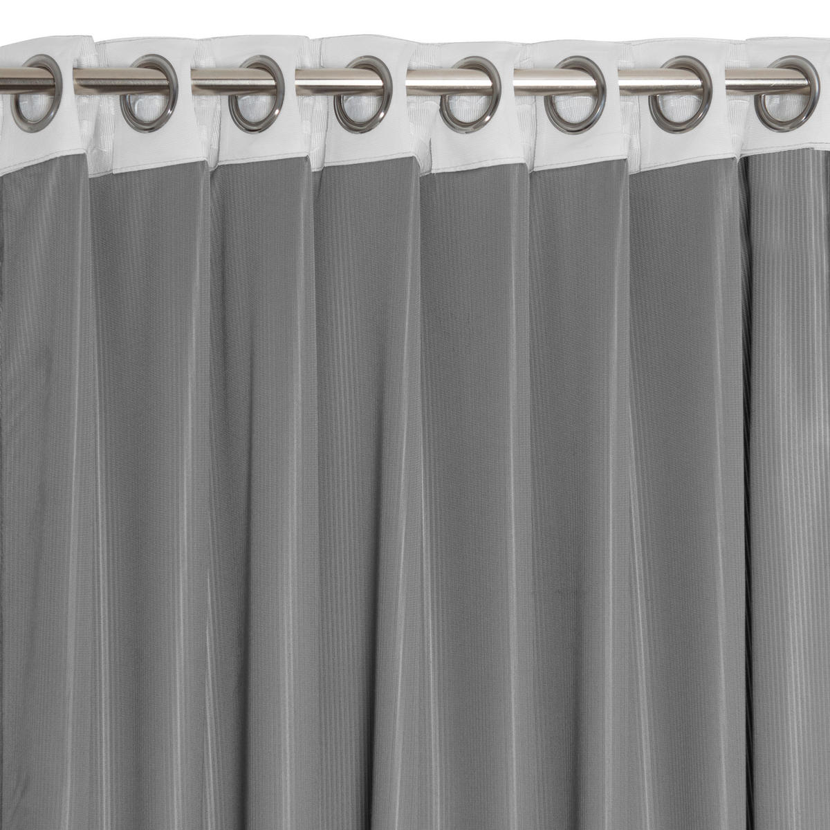 FERTIGVORHANG blickdicht  - Grau, Basics, Textil (140/240cm)