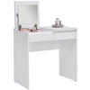 SCHMINKTISCH in Weiss  - Weiss, Design, Holzwerkstoff (80/48/78,9cm) - Carryhome