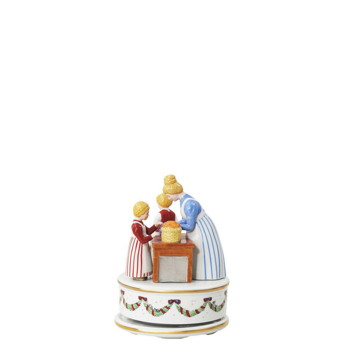DEKOSPIELUHR Weihnachten limit. - Spieluhr 2026  - Multicolor, Basics, Keramik (12/16cm) - Hutschenreuther