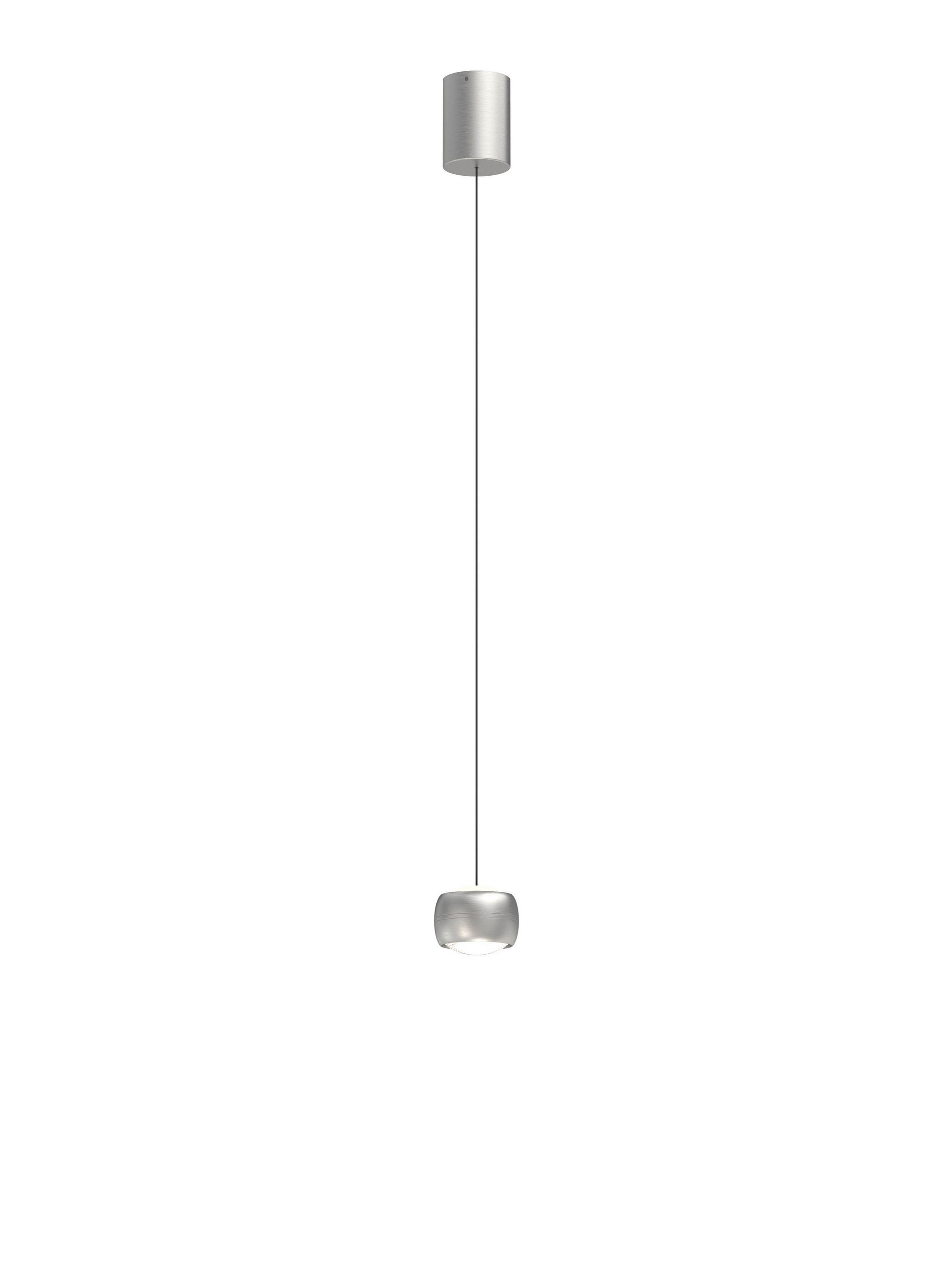 LED-HÄNGELEUCHTE 10/180/10 cm  - Nickelfarben, Design, Metall (10/180/10cm)