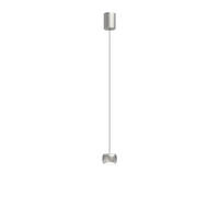 LED-HÄNGELEUCHTE 10/180/10 cm  - Nickelfarben, Design, Metall (10/180/10cm)