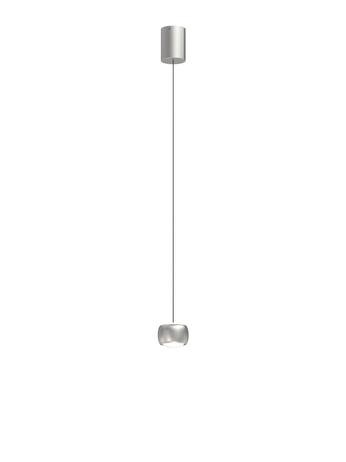 LED-HÄNGELEUCHTE 10/180/10 cm  - Nickelfarben, Design, Metall (10/180/10cm)