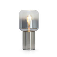 Tischleuchte 20,5/38,5 cm   - Chromfarben/Silberfarben, Basics, Glas/Metall (20,5/38,5cm) - Musterring