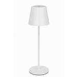 AKKU-TISCHLEUCHTE Seattle 11/36,5 cm  - Weiß, KONVENTIONELL, Metall (11/36,5cm) - Novel